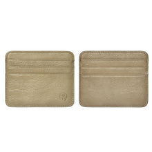 Load image into Gallery viewer, XIAO YUAN XIANG Cowhide Leather Pocket 6 Card Sleeve Wallet Coin Purse Card Holder, Size: 10.7cm x8.7cm, Random Color Delivery, 6 Card Sleeve