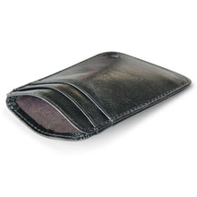 Load image into Gallery viewer, XIAO YUAN XIANG Cowhide Leather 5 Card Pocket Sleeve Wallet Coin Purse Credit Card Holder, Size: 10.6cm x 7.2cm, Random Color Delivery, 5 Card Pocket Sleeve