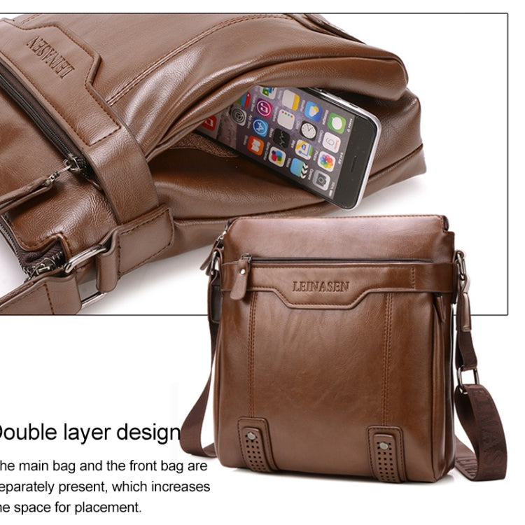 WEIXIER 15036 Multifunctional Men Business Messenger Bag Single Shoulder Bag with Handbag