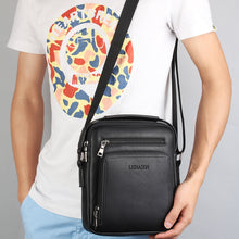 Load image into Gallery viewer, WEIXIER 18062 Multifunctional Men Business Handbag Crossbody Bag Single Shoulder Bag