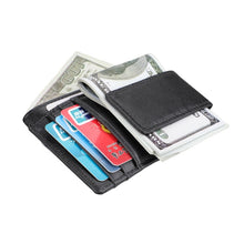 Load image into Gallery viewer, KB80 Antimagnetic RFID Crazy Horse Texture Oil Wax Leather Card Holder Wallet Billfold for Men and Women