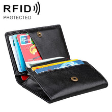 Load image into Gallery viewer, KB171 Antimagnetic RFID Crazy Horse Texture Leather Card Holder Wallet for Men and Women