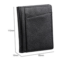 Load image into Gallery viewer, KB173 Ultrathin Litchi Texture Leather Card Holder Certificate Bag