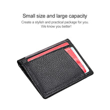 Load image into Gallery viewer, KB173 Ultrathin Litchi Texture Leather Card Holder Certificate Bag