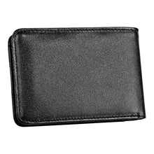 Load image into Gallery viewer, KB186 Antimagnetic RFID Mini Crazy Horse Texture Leather Billfold Card Wallet for Men and Women