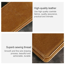 Load image into Gallery viewer, KB186 Antimagnetic RFID Mini Crazy Horse Texture Leather Billfold Card Wallet for Men and Women
