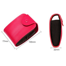 Load image into Gallery viewer, KB187 Litchi Texture Leather Large-capacity Card Holder Wallet