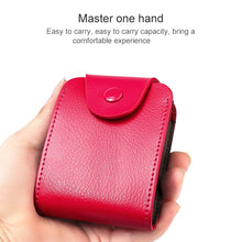 Load image into Gallery viewer, KB187 Litchi Texture Leather Large-capacity Card Holder Wallet