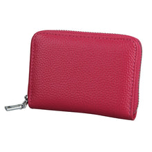 Load image into Gallery viewer, KB205 Antimagnetic RFID Litchi Texture Leather Zipper Large-capacity Card Holder Wallet