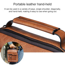 Load image into Gallery viewer, WEIXIER 8642 Men Business Retro PU Leather Handbag Crossbody Bag
