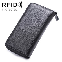 Load image into Gallery viewer, 902 Antimagnetic RFID Litchi Texture Women Large Capacity Hand Wallet Purse Phone Bag with Card Slots