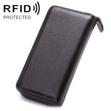 Load image into Gallery viewer, 902 Antimagnetic RFID Litchi Texture Women Large Capacity Hand Wallet Purse Phone Bag with Card Slots