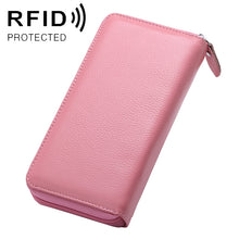 Load image into Gallery viewer, 902 Antimagnetic RFID Litchi Texture Women Large Capacity Hand Wallet Purse Phone Bag with Card Slots