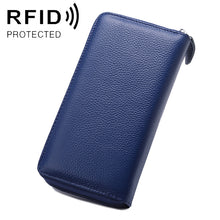Load image into Gallery viewer, 902 Antimagnetic RFID Litchi Texture Women Large Capacity Hand Wallet Purse Phone Bag with Card Slots