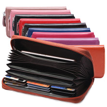 Load image into Gallery viewer, 902 Antimagnetic RFID Litchi Texture Women Large Capacity Hand Wallet Purse Phone Bag with Card Slots