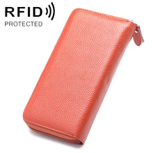 Load image into Gallery viewer, 902 Antimagnetic RFID Litchi Texture Women Large Capacity Hand Wallet Purse Phone Bag with Card Slots