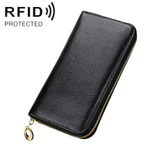 Load image into Gallery viewer, 906 Antimagnetic RFID Litchi Texture Women Large Capacity Hand Wallet Purse Phone Bag with Card Slots