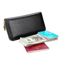 Load image into Gallery viewer, 906 Antimagnetic RFID Litchi Texture Women Large Capacity Hand Wallet Purse Phone Bag with Card Slots