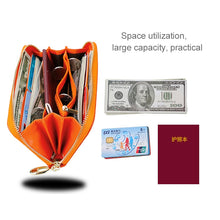 Load image into Gallery viewer, 906 Antimagnetic RFID Litchi Texture Women Large Capacity Hand Wallet Purse Phone Bag with Card Slots