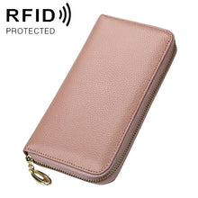 Load image into Gallery viewer, 906 Antimagnetic RFID Litchi Texture Women Large Capacity Hand Wallet Purse Phone Bag with Card Slots
