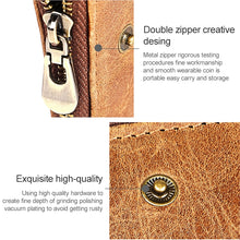 Load image into Gallery viewer, 3533 Antimagnetic RFID Top-grain Leather Crazy Horse Texture Men Business Leisure Wallet