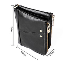 Load image into Gallery viewer, 3533 Antimagnetic RFID Top-grain Leather Crazy Horse Texture Men Business Leisure Wallet