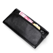 Load image into Gallery viewer, 3591C Multi-function Litchi Texture Leather Wallet Large-capacity Purse