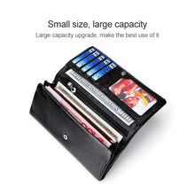 Load image into Gallery viewer, 3591C Multi-function Litchi Texture Leather Wallet Large-capacity Purse