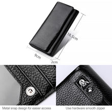 Load image into Gallery viewer, 3591C Multi-function Litchi Texture Leather Wallet Large-capacity Purse