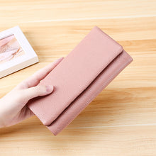 Load image into Gallery viewer, 3591C Multi-function Litchi Texture Leather Wallet Large-capacity Purse