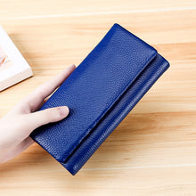 Load image into Gallery viewer, 3591C Multi-function Litchi Texture Leather Wallet Large-capacity Purse