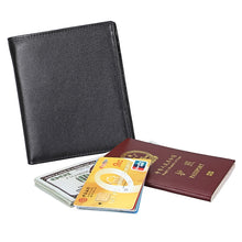 Load image into Gallery viewer, 8235 Antimagnetic RFID Multi-function Crazy Horse Texture Leather Wallet Passport Bag