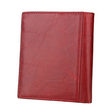 Load image into Gallery viewer, 8235 Antimagnetic RFID Multi-function Crazy Horse Texture Leather Wallet Passport Bag
