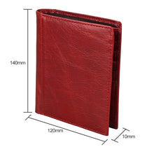 Load image into Gallery viewer, 8235 Antimagnetic RFID Multi-function Crazy Horse Texture Leather Wallet Passport Bag