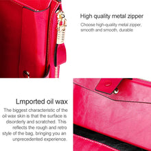 Load image into Gallery viewer, 8236 Antimagnetic RFID Multi-function Oil Wax Leather Lady Wallet Large-capacity Purse