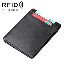 Load image into Gallery viewer, 9037 Antimagnetic RFID Crazy Horse Texture Leather Wallet Billfold for Men and Women