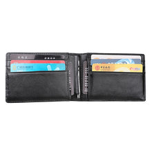 Load image into Gallery viewer, 9037 Antimagnetic RFID Crazy Horse Texture Leather Wallet Billfold for Men and Women