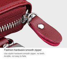 Load image into Gallery viewer, 9101 Multi-function Waist Hanging Oil Wax Leather Zipper Wallet Keys Holder Bag