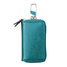 Load image into Gallery viewer, 9101 Multi-function Waist Hanging Oil Wax Leather Zipper Wallet Keys Holder Bag