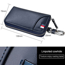 Load image into Gallery viewer, 9102 Multi-function Waist Hanging Leather Zipper Wallet Keys Holder Bag