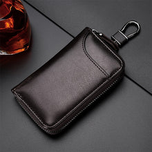 Load image into Gallery viewer, 9105 Waist Hanging Large-capacity Zipper Leather Keys Holder Bag Multi-function Wallet