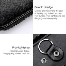 Load image into Gallery viewer, 9105 Waist Hanging Large-capacity Zipper Leather Keys Holder Bag Multi-function Wallet
