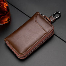 Load image into Gallery viewer, 9105 Waist Hanging Large-capacity Zipper Leather Keys Holder Bag Multi-function Wallet
