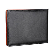 Load image into Gallery viewer, 9602 Antimagnetic RFID Mini Crazy Horse Texture Leather Wallet Billfold, 9602