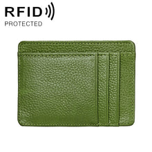 Load image into Gallery viewer, KB37 Antimagnetic RFID Litchi Texture Leather Card Holder Wallet Billfold for Men and Women