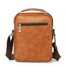 Load image into Gallery viewer, WEIXIER 8683 Large Capacity Retro PU Leather Men Business Handbag Crossbody Bag, WEIXIER 8683