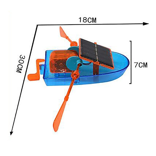 Children Toy DIY Solar Powered Boat