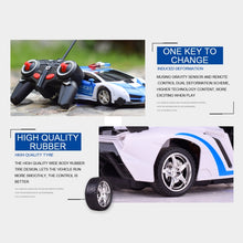 Load image into Gallery viewer, 1023 4 Channels Remotely Deformed Car Police Model Car Toy Car