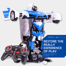 Load image into Gallery viewer, 1023 4 Channels Remotely Deformed Car Police Model Car Toy Car