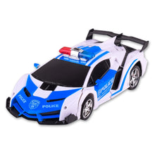 Load image into Gallery viewer, 1023 4 Channels Remotely Deformed Car Police Model Car Toy Car
